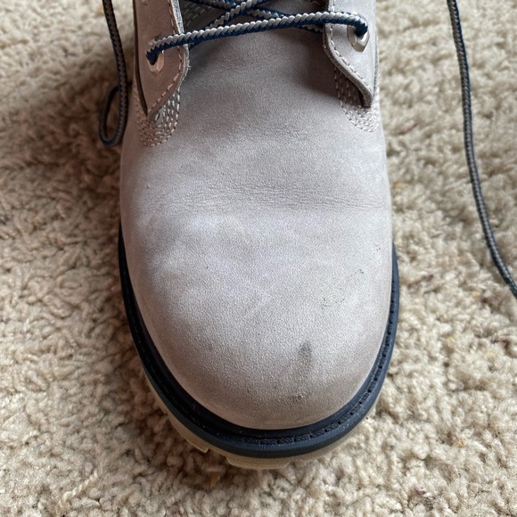 Timberland Grey and Navy Women’s Work Boots - Picture 2 of 9